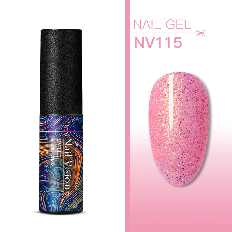 Nail Vision 5 мл УФ-гель для ногтей для маникюра 176 цветов Гель-лак Полупостоянный Гель-лак для нейл-арта инструменты для самостоятельного дизайна - Цвет: EES06710