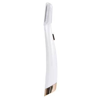 

6 Replacement Heads Portable Handheld With LED Light Painless Facial Expoliator Face Hair Removing Shaving Tool Home Salon