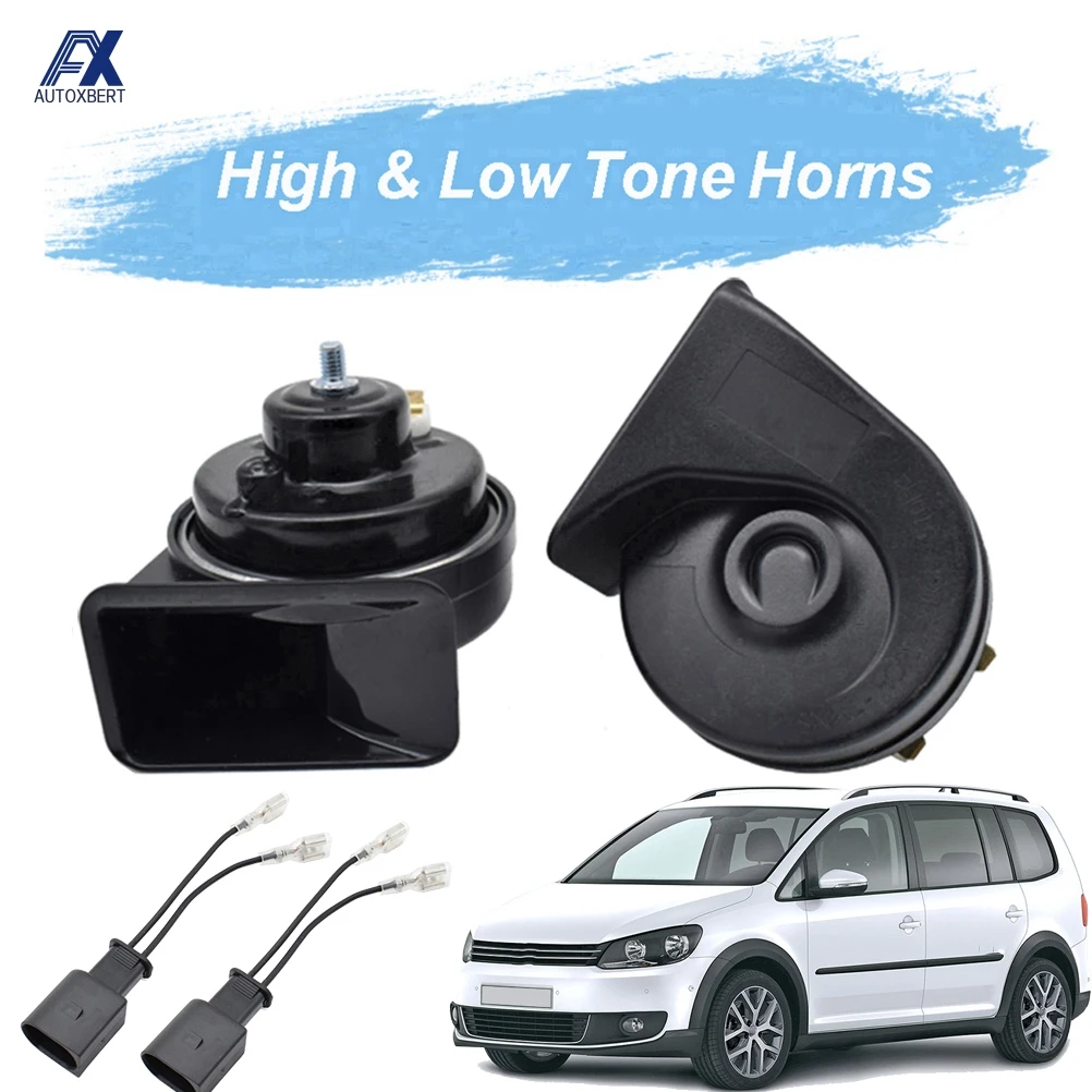 Автомобильный громкий гудок для VW Touran MK1 MK2 410 510 2003 Гц 12 В 2020 дБ|Многотональн. и