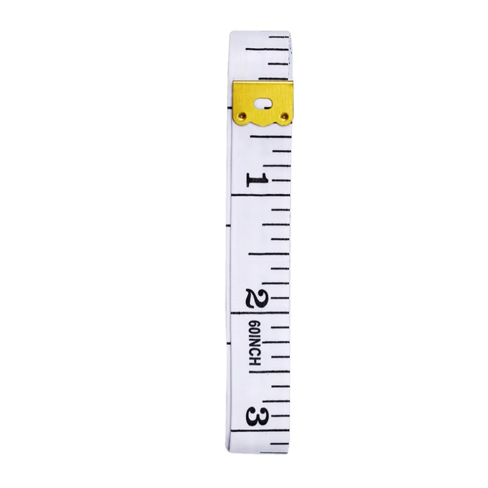 Дюймовая лента измеряет цвет пластиковая мерная лента длина линейки 1,5 метров