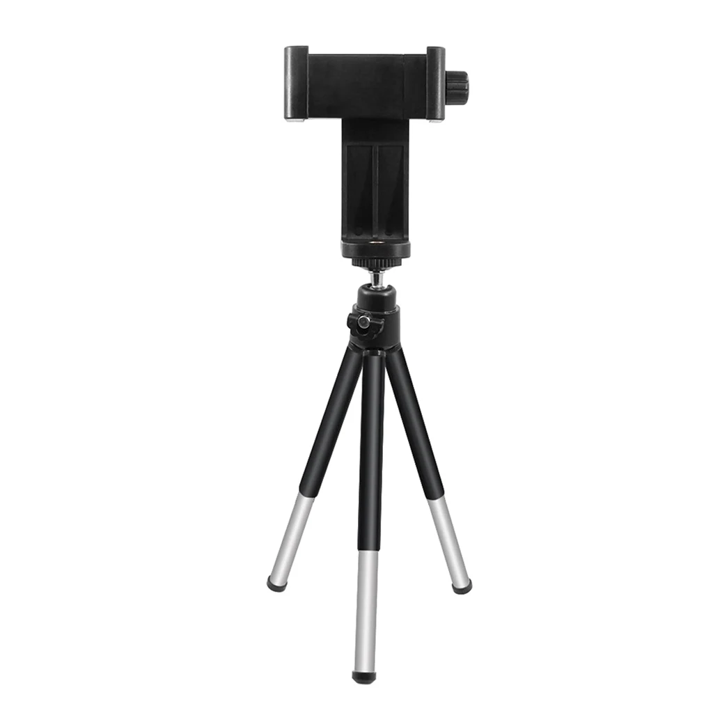 Mobile Cell Phone Stand Tripod Compatible For iPhone Samsung Xiaomi Huawei Universal Smartphone Holder Mount Extendable Tripod