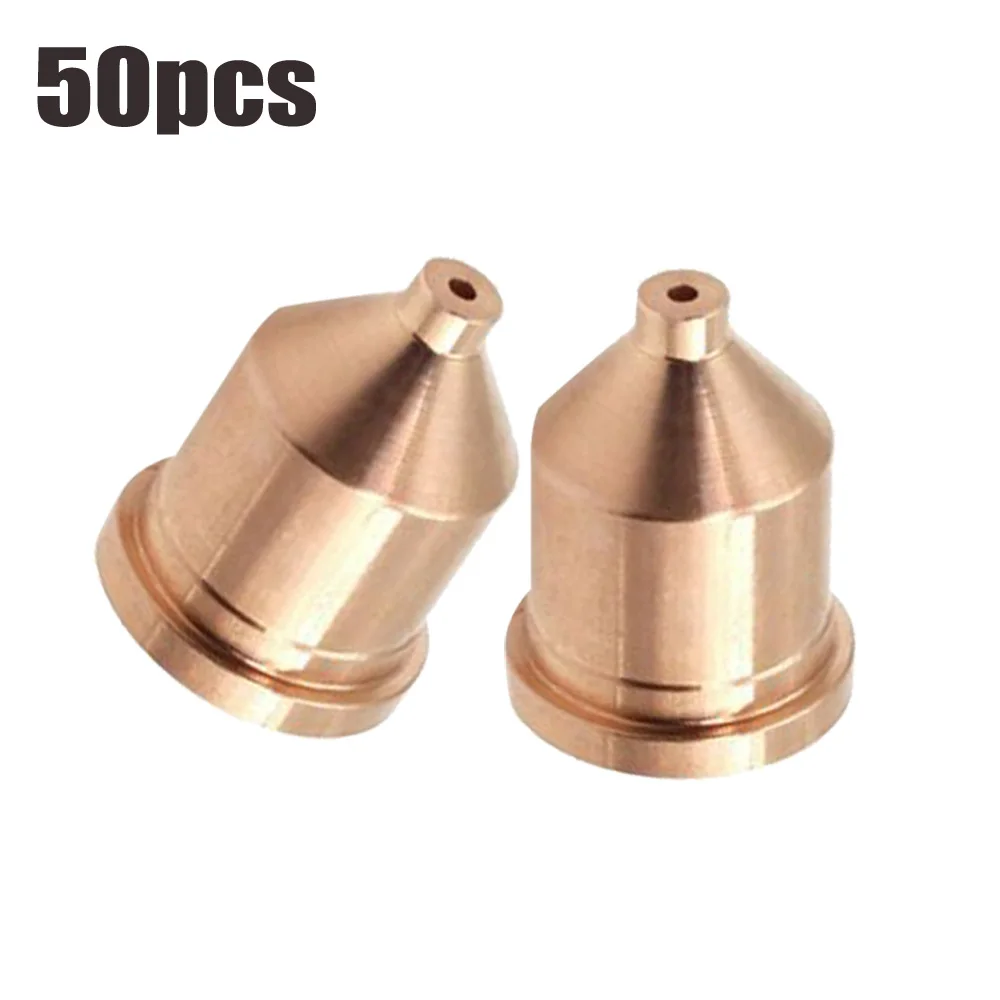 

50 PCS / Set Plasma Torch Nozzles Cutting Machine Torch 1250 Prompt Nozzle 80A 120927 Aftermarket