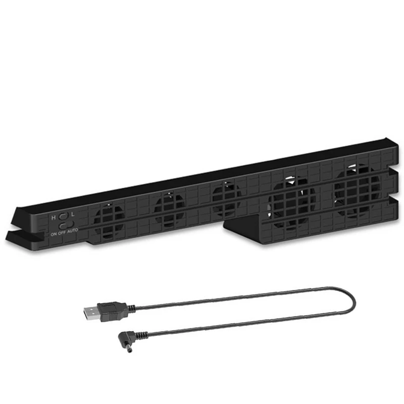 Najtaniej Gorąca 3C Ps4 Pro chłodzenia wentylator chłodnicy super turbo regulacja temperatury z Usb kabel do sony Playstation 4 Ps4 Pro konsola pionowa