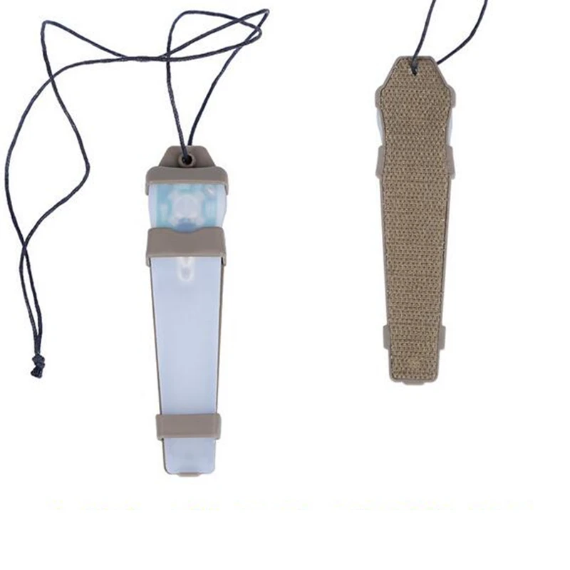 Cena Taktyczne sygnał świetlny na rzep bezpieczeństwa uznanie flash kask akcesoria światła