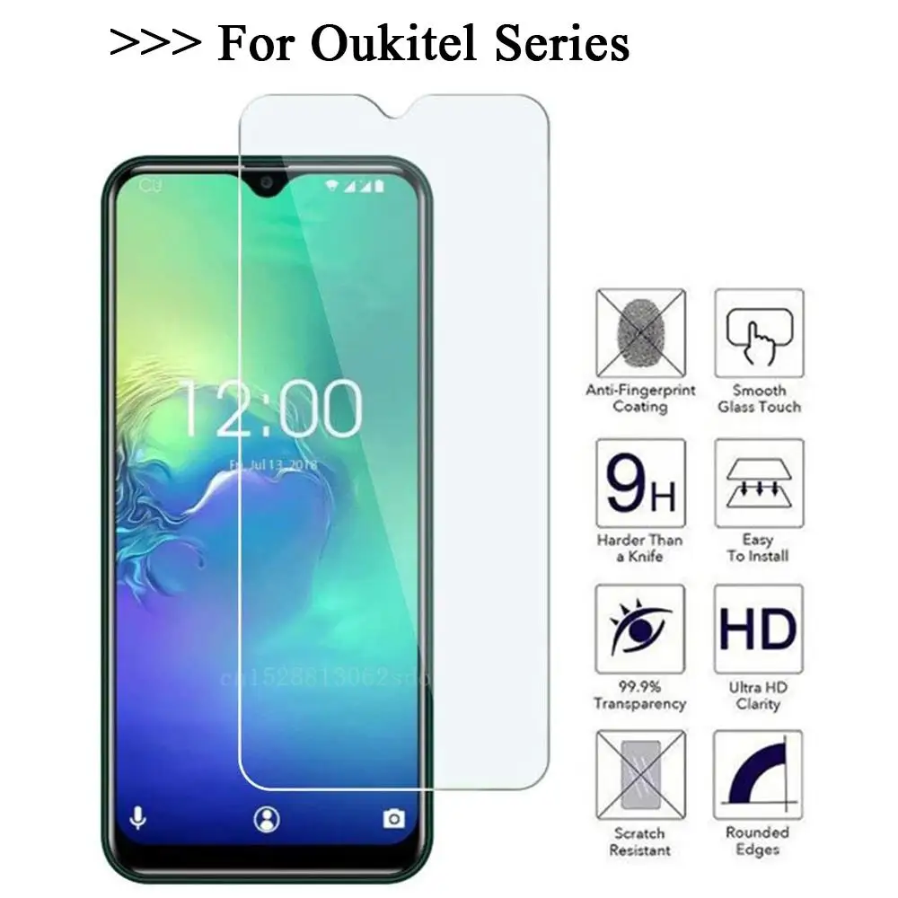 Закаленное стекло 2.5D 9H для Oukitel C17 C15 C16 C10 C8 C11 C12 C13 Pro Y4800 K8 K9 K12 U25 защита экрана с
