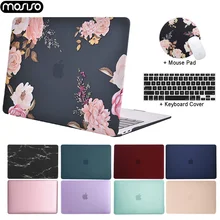 MOSISO с украшением в виде кристаллов \ Матовый Жесткий Чехол для ноутбука Macbook Air 13 A1932 retina Pro 13 15 A2159 A1706 A1989 A1708 A1990 в твердом переплете