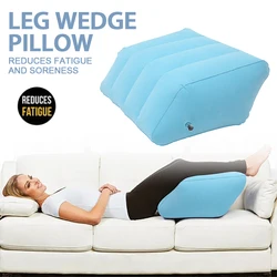 Coussin gonflable Portable pour les jambes, repose pied, pour la famille, le bureau, en voyage, en avion 