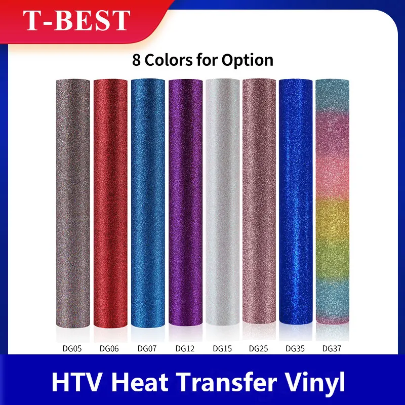 HTV Heat Transfer Vinyl Roll PU Lettering Film Iron On Textile Yellow 12"x1 Yrd 