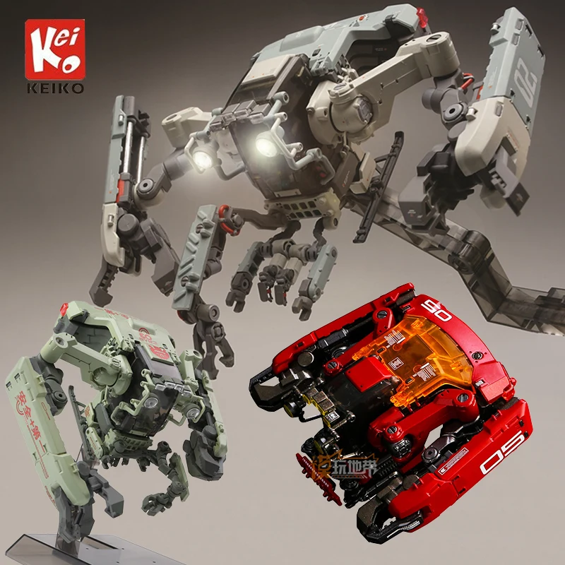 

Space POD CRAB03 ER04 ER05 ER06 [Multipurpose Construction Site Robot] Action Figure Robot Model Toy