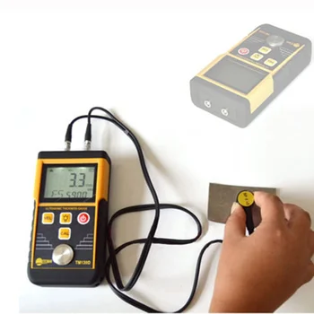 

225mm Wall Thickness Gauge Tester Meter TM130D Digital Ultrasonic Meter Metal Steel Thickness Tester