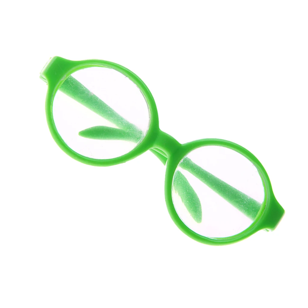 1 Pair of Cute Round Frame / Cat Style Eye Glasses for   18'' My Life AG Dolls