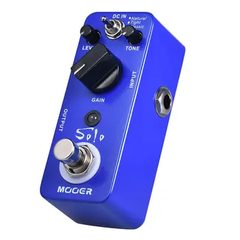 

MOOER SOLO Distortion Guitar Effect Pedal High-gain True Bypass Guitar Accessories Mini Effect Pedal
