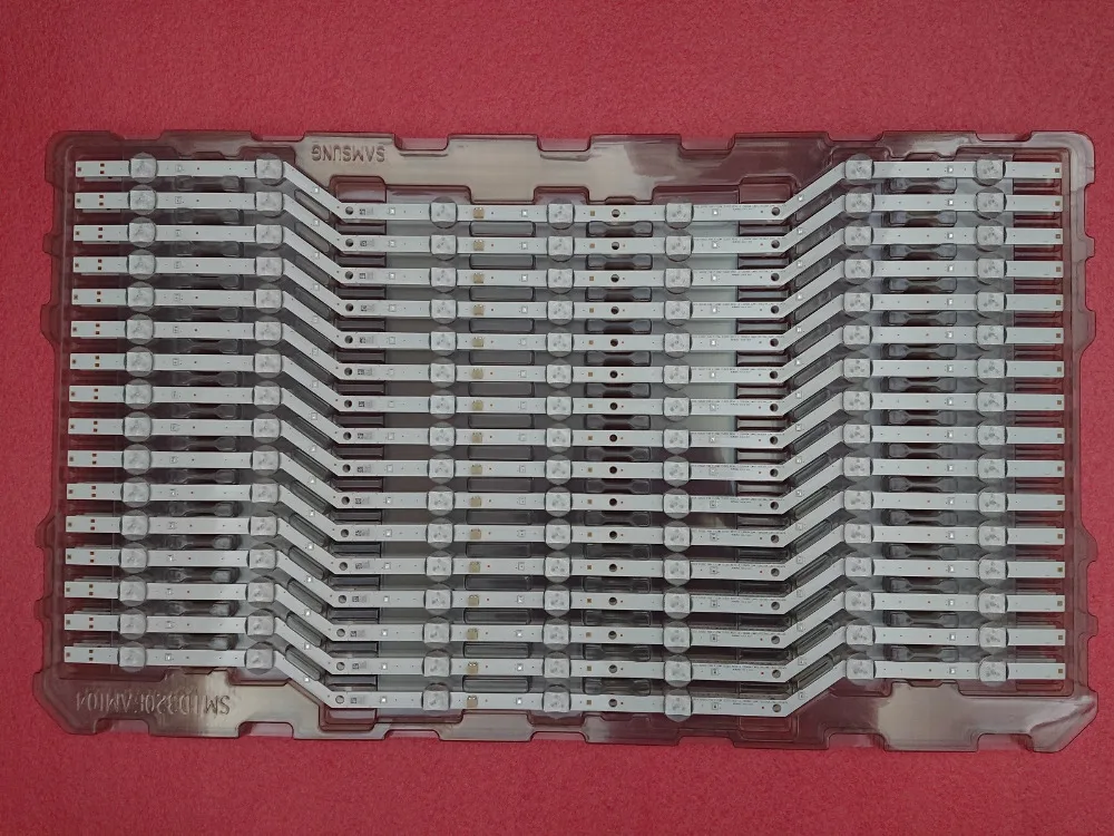 

New original 10set=20pcs 7LED 620mm LED strip for Samsung UE32J5000 BN96-36236A 36235A V5DN-320SM1-R2 2015 SVS32 FHD LM41-00134A