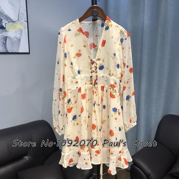 

Women bohemian lacy short formal dress LILYPAUL