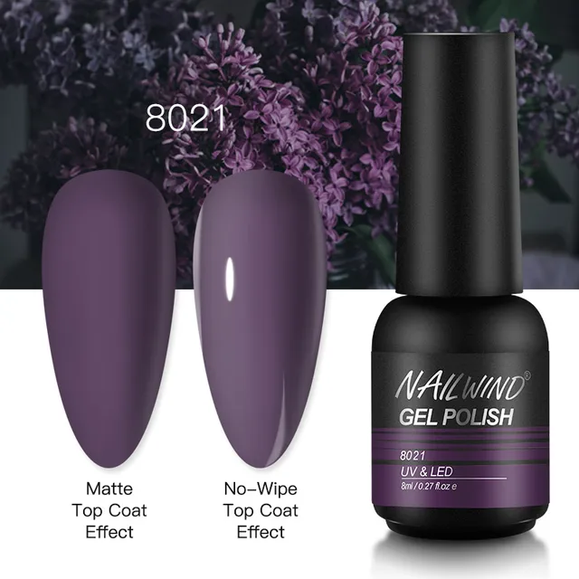 Nailwind Gel Nail Polish 8ml Semi Permanent Varnish Nail Art All for Manicure Need UV LED lamp Base Top coat Nails Gel Polish NE118021