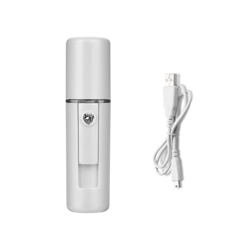 Ручной нано-пароварка для лица, распылитель, USB Перезаряжаемый, гидратация лица, уход за кожей, увлажнитель, спа, косметическое оборудование для увлажнения