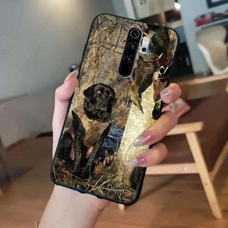Hunting Dog Black Soft Shell Phone Cover for redmi note8pro note7 note5 note6pro 7A 8A 8 note9s Note 8t note9pro Coque Shell 