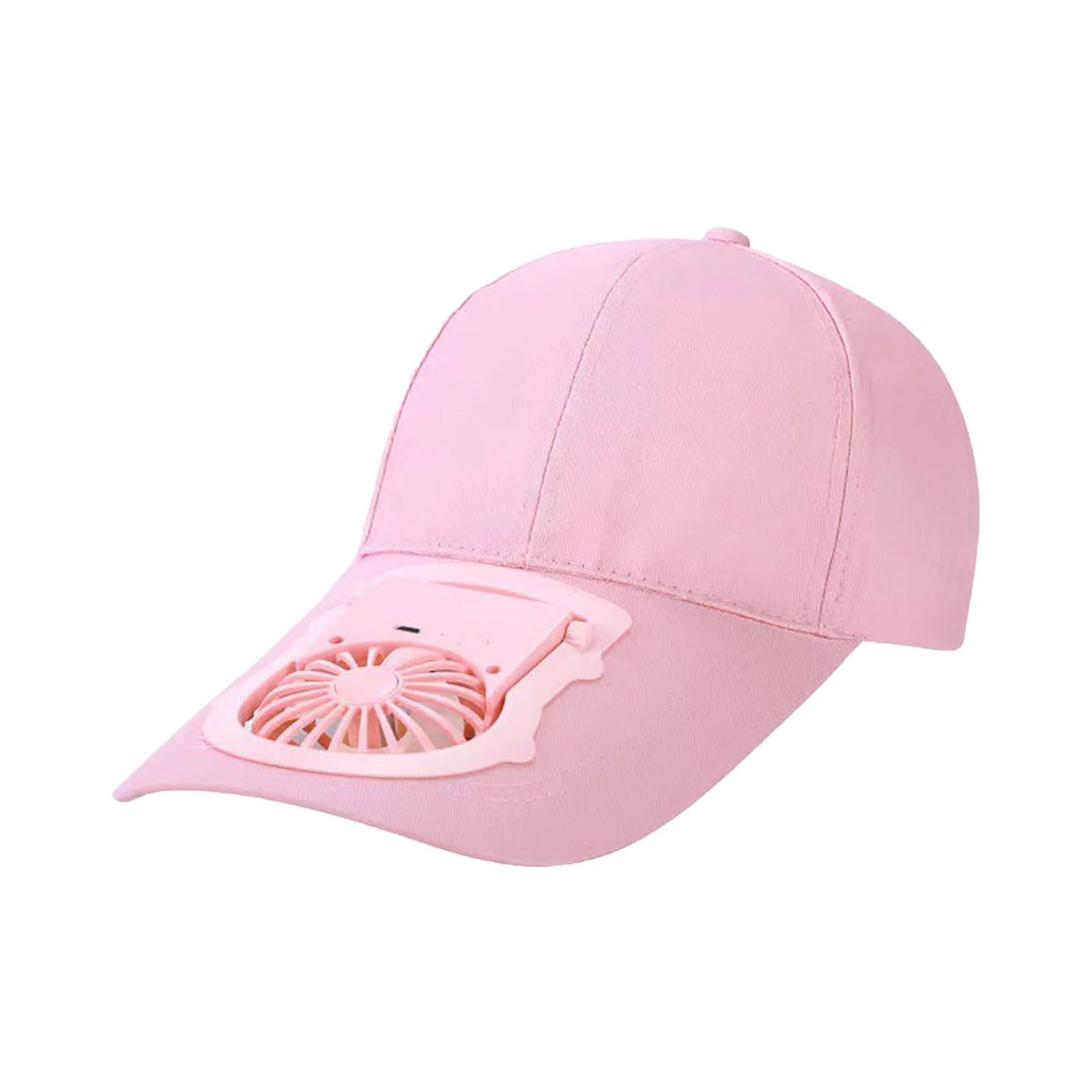 

Summer Hat Fan USB Charging Breathable Sunscreen Fishing Summer Sport Outdoor Peaked Sun Visor Hat