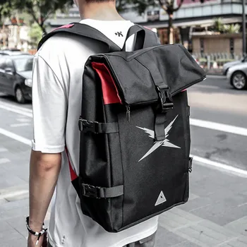 

Waterproof Men Backpack For 15.6 inches Laptop Function Backpack Large Capacity Fashion Stundet Backpack Outdoor Rucksack