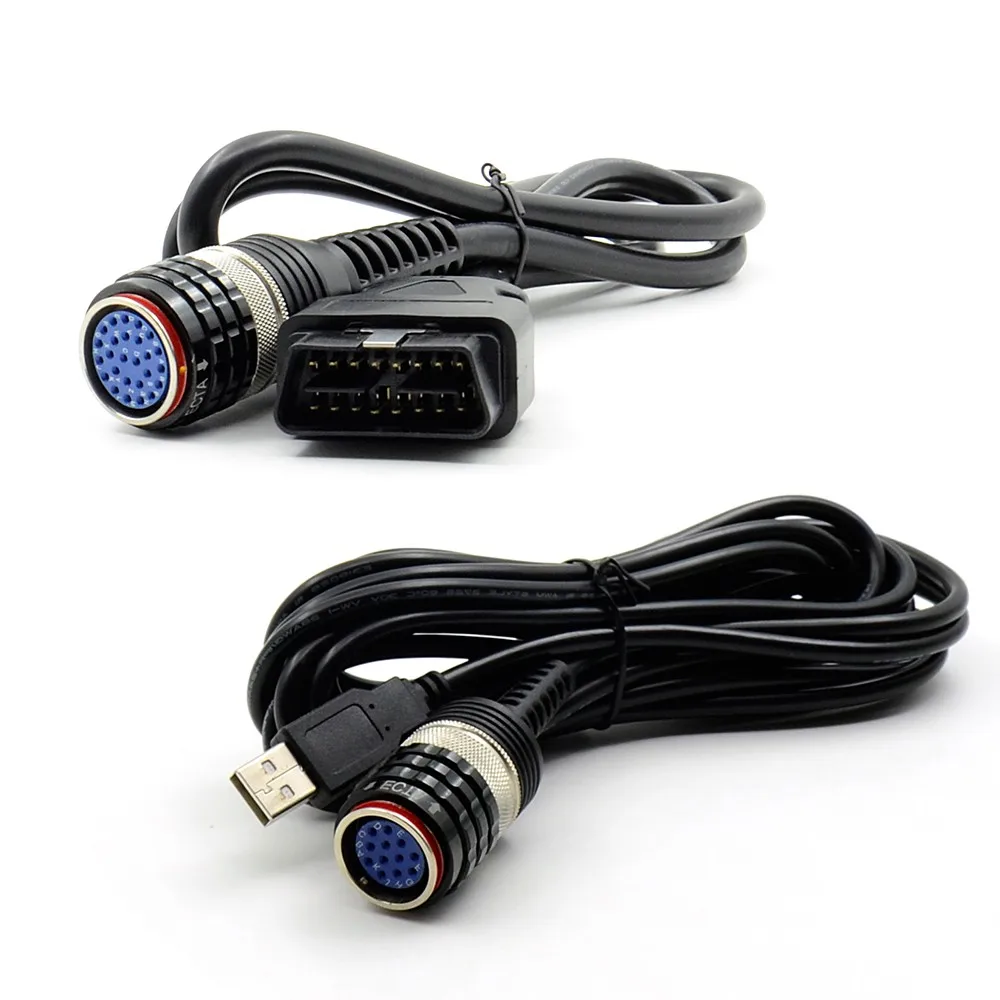 Для Volvo 88890300 Vocom интерфейс для Volvo/Renault/UD/Mack многоязычный грузовик диагностический квадратный интерфейс PTT1.12/2,40