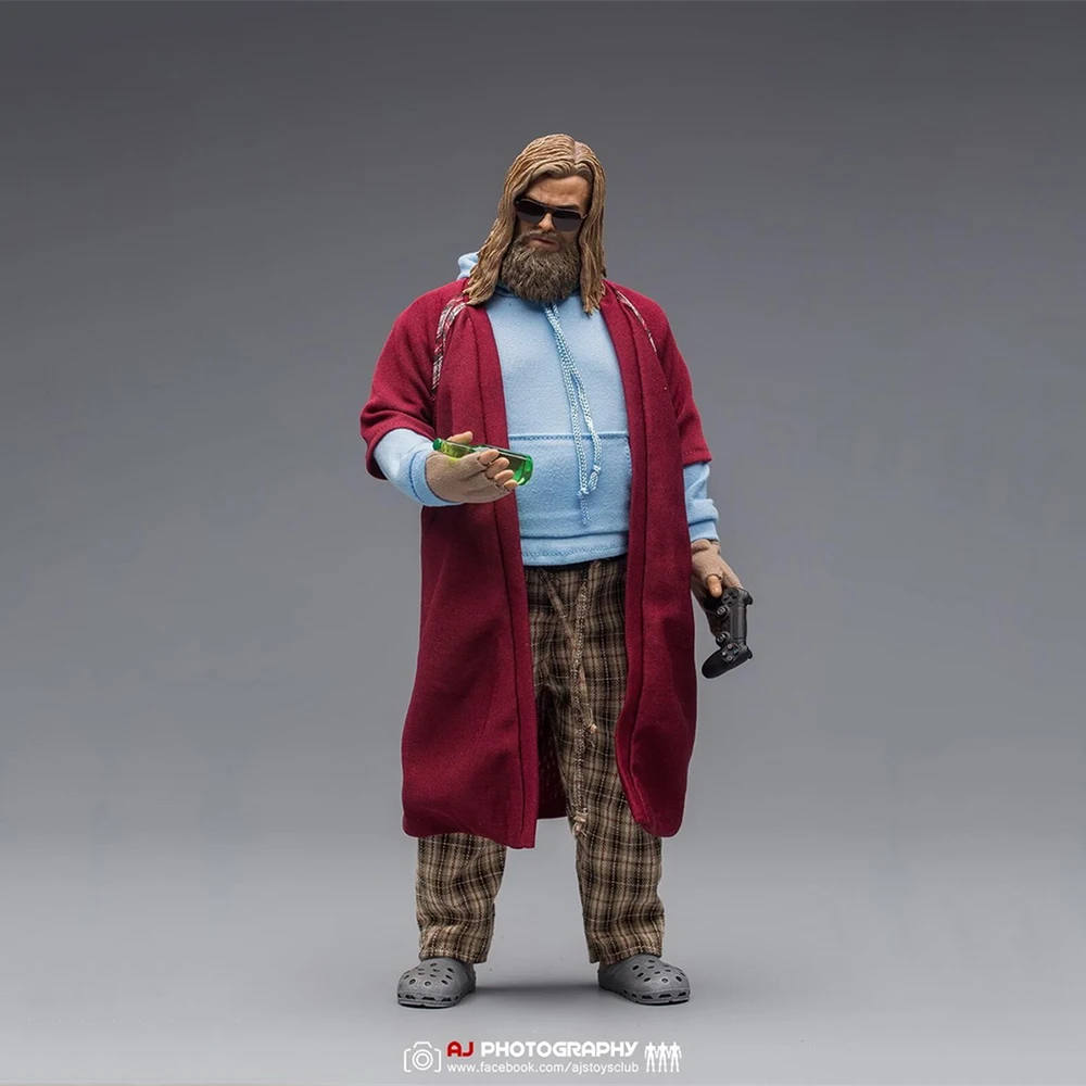 

1/6 Scale WO-004 Fat Viking Thor Clothing/Head Sculpt Accessory Set Toy for Collectible