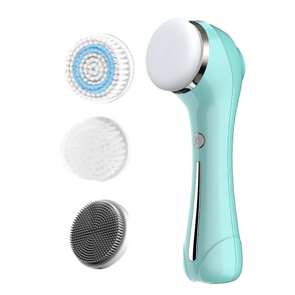 

Facial Cleansing Brush EMS Sonic Face Spin Brush Facial Spa System Rejuvenation Deep Cleaning Remove Blackhead Face Massager