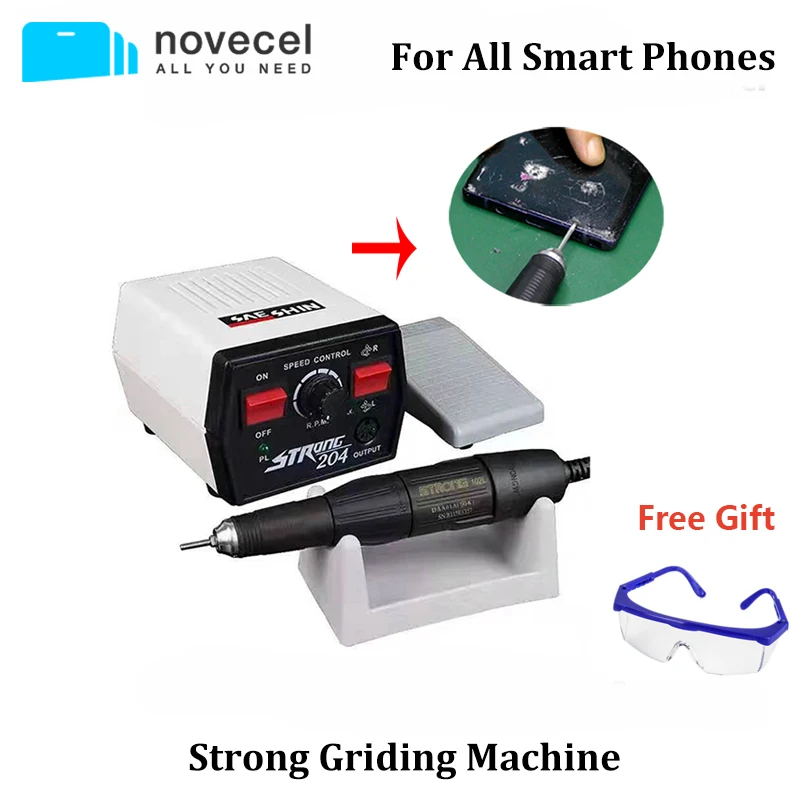 

Electric Handle Cutting machine Front Glass Separator Grinder for Phone Samsung Edge Flat LCD Screen Separating Repair Tools