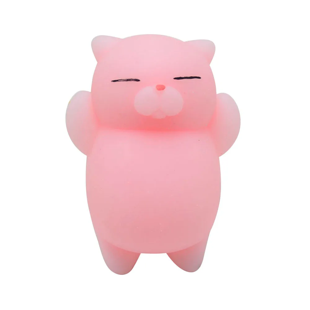Мягкие Моти-игрушки Kawaii, милый мягкий Моти-Кот, заживляющая Забавная детская игрушка Kawaii, рельефный декор для снятия стресса
