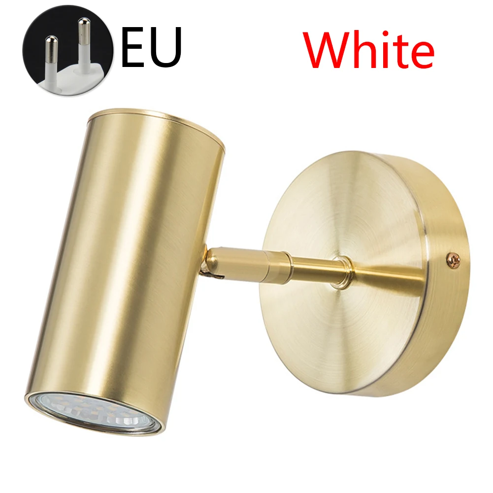 

Bathroom Landscape Rotating Mirror Headlights Modern Pathway Bar Aisle Single Wall Light Ceiling Spotlight Wrought Iron Corridor