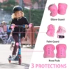 6PC/Set Kids Knee Elbow Pads with Wrist Guards Professional Protector Gear Riding Roller Skating Outdoor Sports Safety Guard ► Photo 2/6