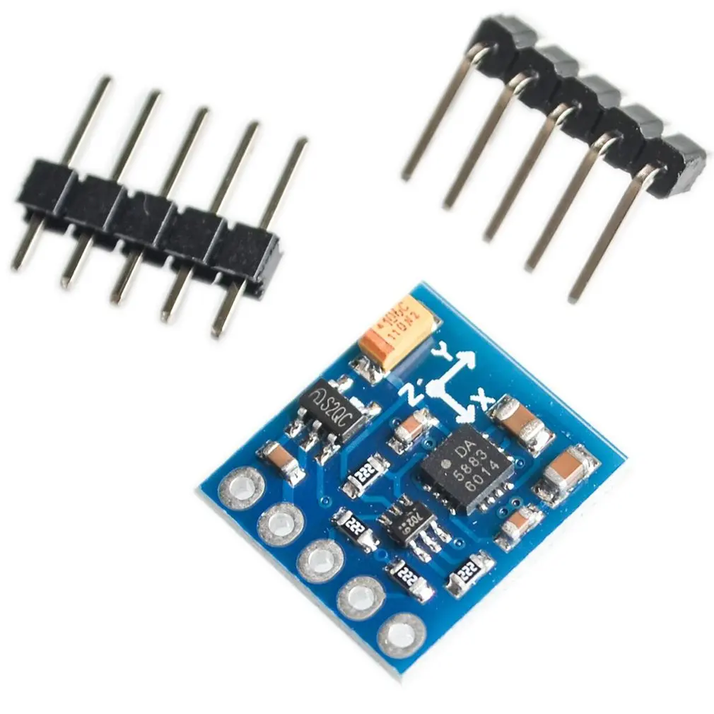 

GY-271 QMC5883L Module Electronic Compass Compass Module Triaxial Magnetic Field Sensor