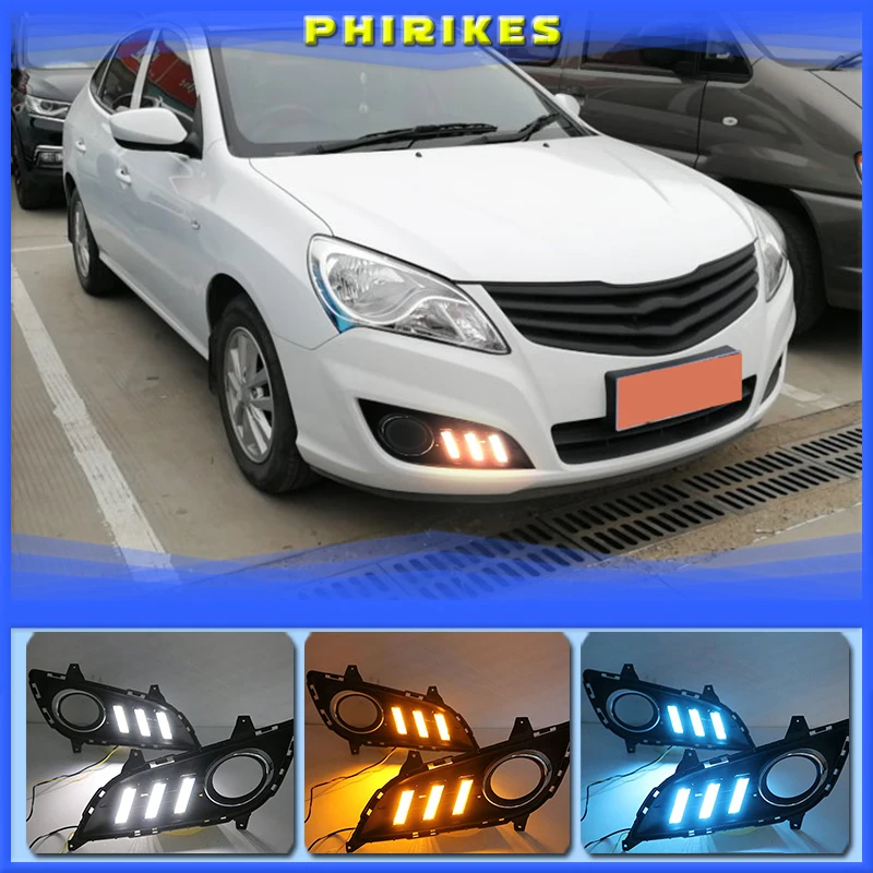 

Дневные ходовые огни для Hyundai Elantra 2012-2016, светодиодсветодиодный дневные ходовые огни, водонепроницаемые сигнальные лампы, Стайлинг автомобиля