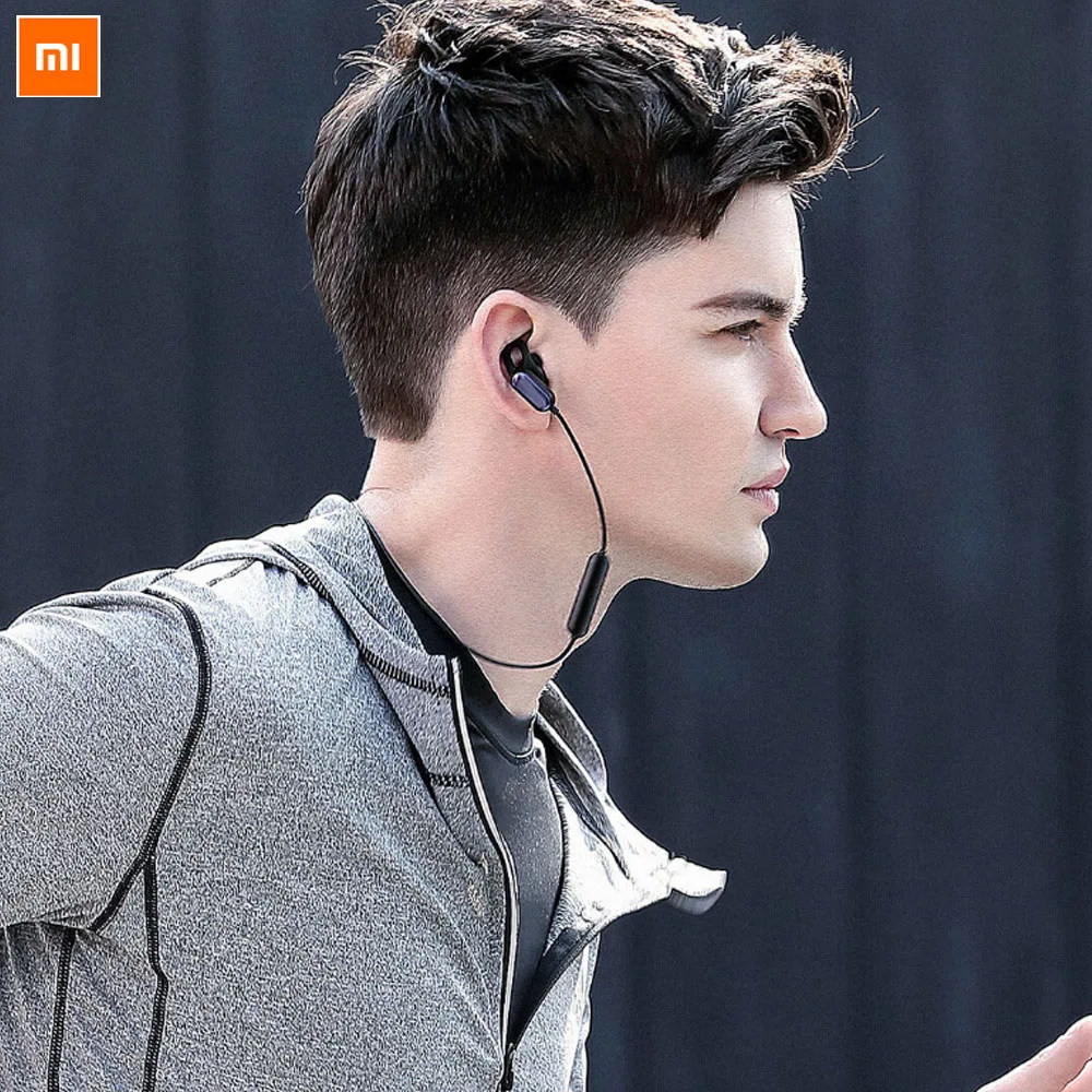 

New Original Xiaomi Sports Bluetooth Headset Youth Edition Earphone Bluetooth 4.1 Wireless IPX4 Waterproof 11 Hours Long Standby