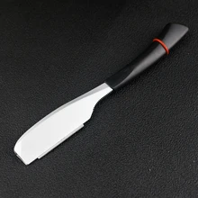 Manual Straight Edge Barber Razor Beard Face Hair Remover Shaving Knife Stainless Steel Shaving Razor Hairdressing Haircut Tools