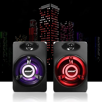 

USB Subwoofer Deep Bass PC Speaker Portable Music DJ Soundar Computer Speakers for laptop Phone TV