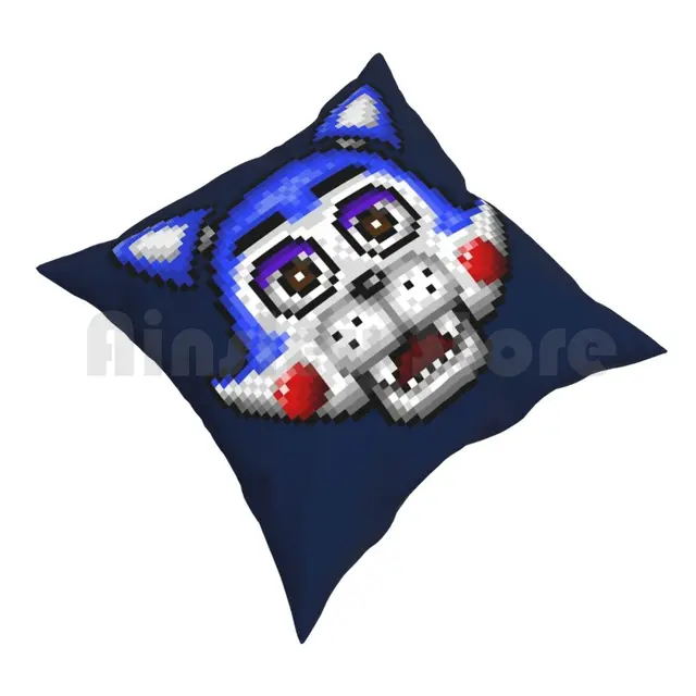 Five Nights At Candy'S-Pixel Art-Candy The Cat Pillow Case Printed Home  Soft Throw Pillow Five Nights At Candys Pixel - AliExpress