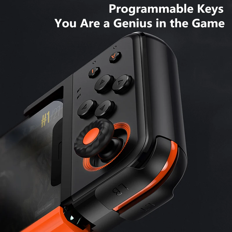  Baseus Gamepad Pubg for Mobile Phone Wireless Bluetooth Game Controlloer Trigger Programmable Keys 