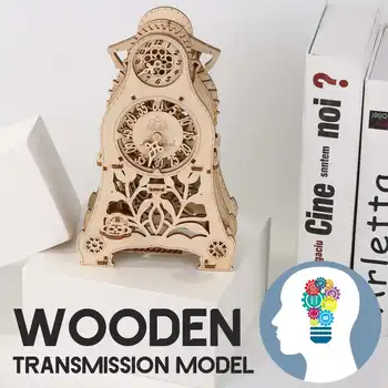 

3D Puzzle Creatives Toys Wooden Magic pendulum clock Model Building Kits Toys Gift For Children Adult