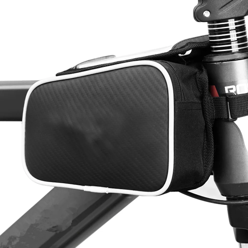 Велосумка ROSWHEEL 5 дюйма сумка на раму передней трубы для телефона двойной