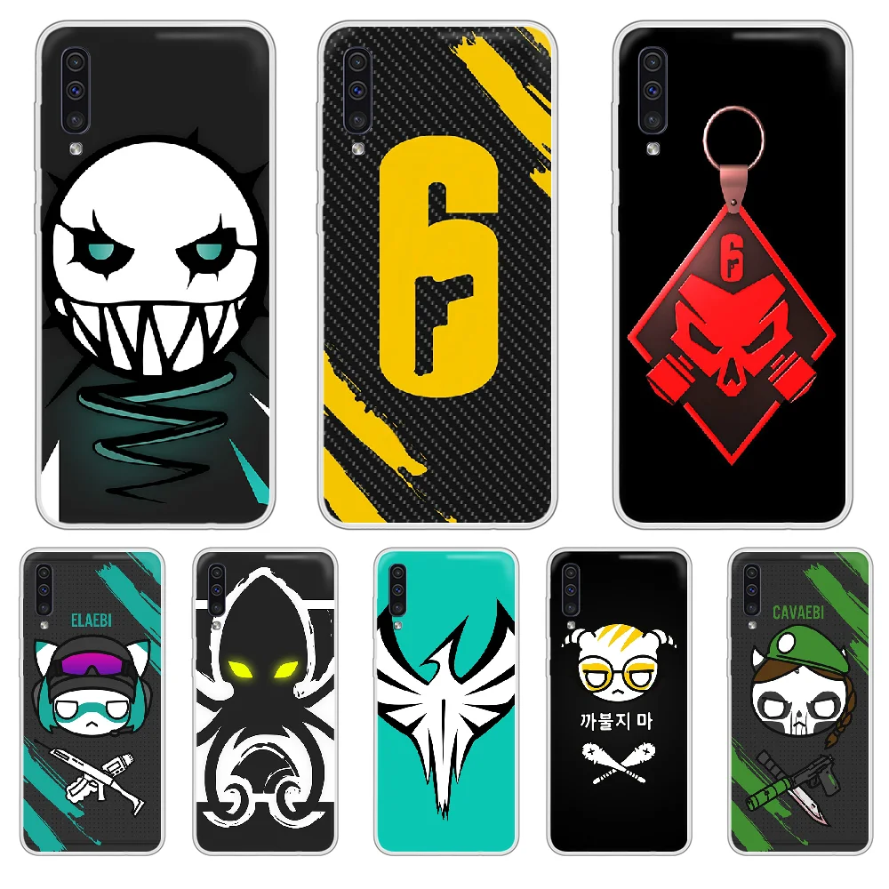 Game Rainbow Six Logo Phone Case Cover For Xiaomi Redmi Note 3 4 5 6 7 8 9 9s Pro Max 8t 4x Transparent Cover Luxury Bumper Aliexpress Cellphones Telecommunications