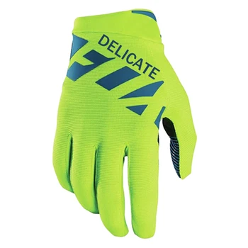 

Free shipping Delicate Fox DH Fluorescent Green Raner MX Gloves Motocross Off-Road Bicycle Riding Racing DH MTB 180/360 Gloves
