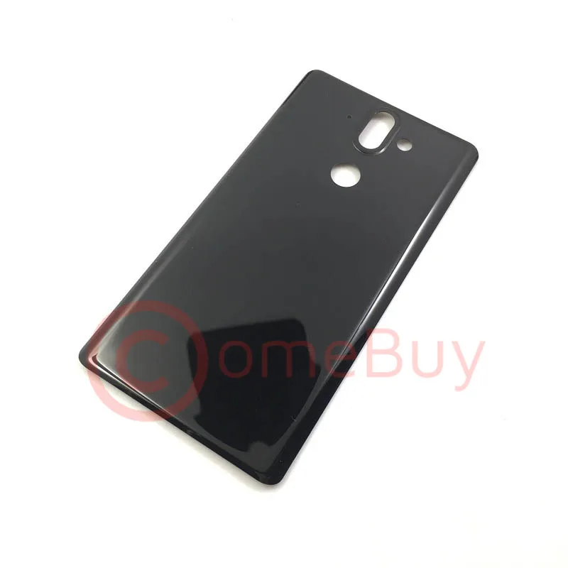 Для Nokia 8 Sirocco крышка батареи задняя дверь корпус чехол для Nokia 8 Sirocco крышка батареи+ объектив камеры+ кнопка отпечатков пальцев