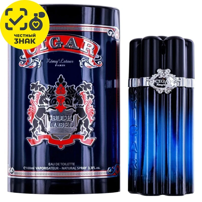 Men 'S Perfume Toilet Water Remy La Tour Cigar BLUE LABEL 100 ...