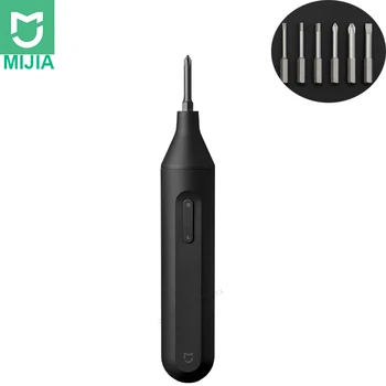 

Stock Xiaomi Mijia Electric/Manual Screwdriver Integrated Screw Driver 1500mAh Rechargeable W/6 S2 Electric Screw Bits Set