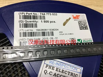 

744773033 WE-PD2 CD43 3R3 3.3UH 2A 4.5X4X3.2MM power inductors