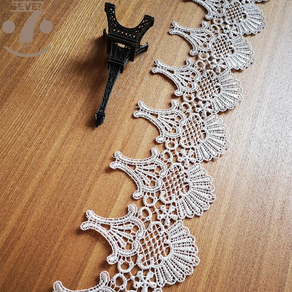15 ярдов 9 см Прекрасные сосны вышитые кружева границы для DIY принадлежности для шитья для домашнего текстиля