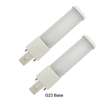 

50Pcs G23/GX23/2G7/2GX7 led PL tube light 4W G23 led bulb light brightness pls-7w replace CFL light lamp
