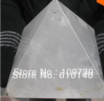 

YM 315 NATURE transparent QUARTZ CRYSTAL PYRAMID POINT HEALING