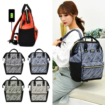 

Baby diaper bag mommy USB Large Capacity Changing Baby Nappy travel Stroller Bags Waterproof large capacity Backpack NEW fashion