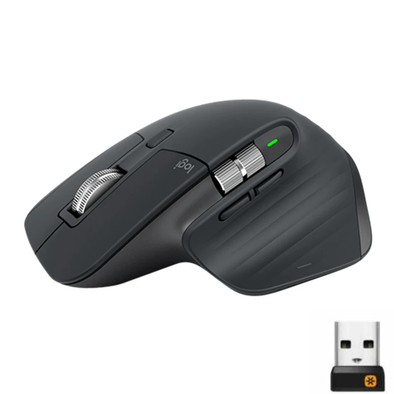 Мышь logitech MX Master 3 Черная беспроводная мышь с Bluetooth офисная мышь с беспроводным приемником 2,4G Mx master 2s upgrade